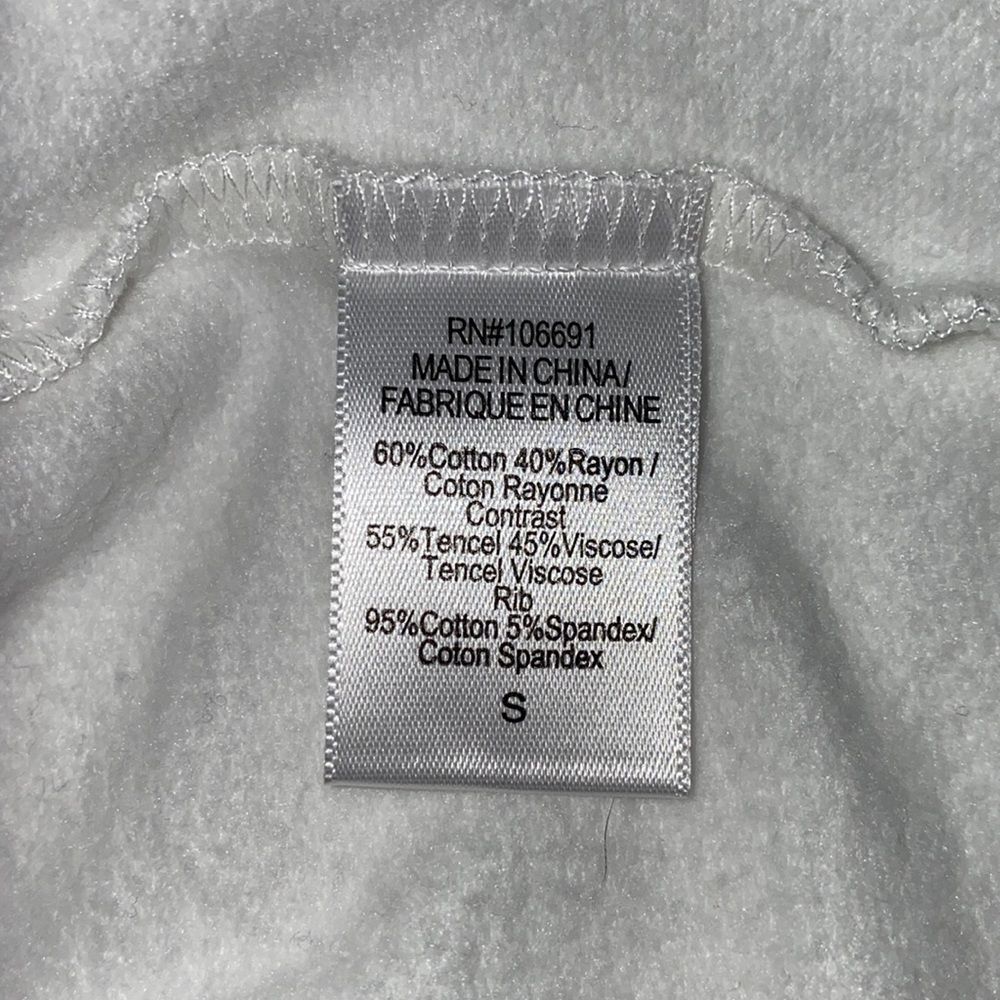 Young Fabulous & Broke White Drawstring Oversized Hooded Jacket - Picture 8 of 11